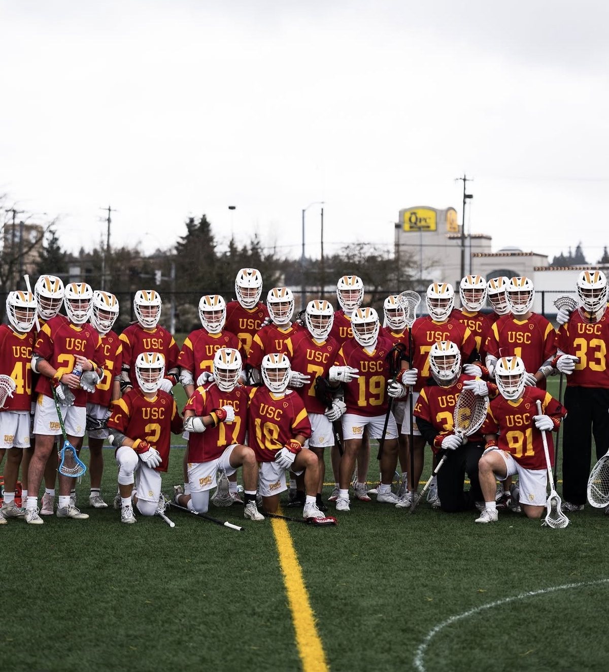 USC men's lacrosse team